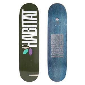 Habitat Skateboards - Apex Bold Green Deck - 8.25"